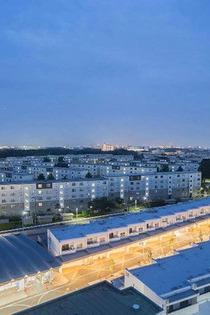 Lives Inside a Huge "Danchi" Housing Complex