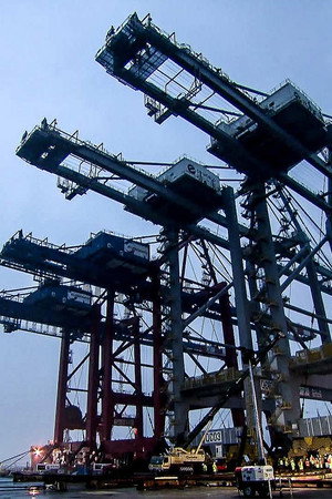 Dock Cranes, Plastic Bags, Baubles