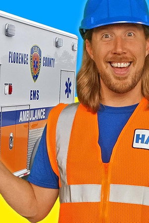 Handyman Hal Explores an Ambulance | Rescue Vehicles for Kids | Fun Videos for Kids