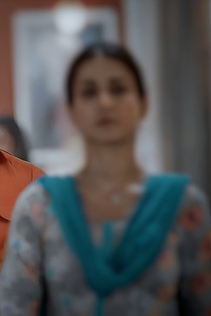 Ganga keeps her worries hidden