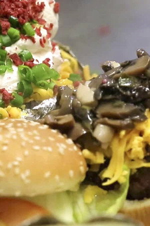 New Orleans Po' Boy Burgers