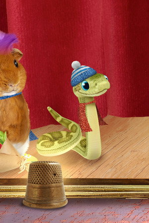 Help the Theater Mouse! / Save the Origami Bunny!