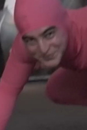 PINK GUY IN TIMES SQUARE