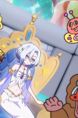 A Pretty Girl Heroine Who's Demoted to Third Place by the Yuri Harem Hero Protagonist, and the Main and Sub Protagonists Take All the Traditional Tropes For Their Personalities While the Ones Who Come Later in the Story Have Far More Impact...