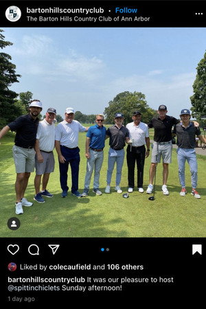 Cole Caufield + Trevor Zegras VS Ryan Whitney + Paul Bissonnette - Sandbagger Invitational X