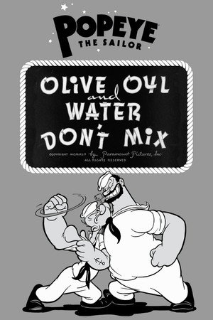 Olive Oyl and Water Don't Mix