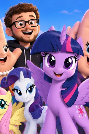 Sister Hand's Great with Twilight Sparkle