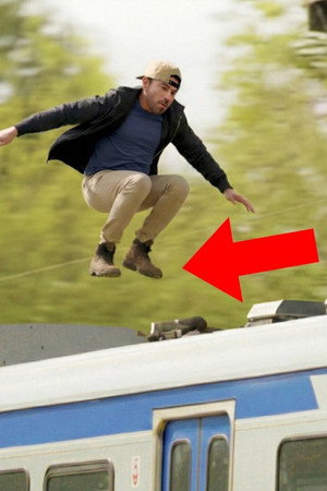 Moving Train Jump Test
