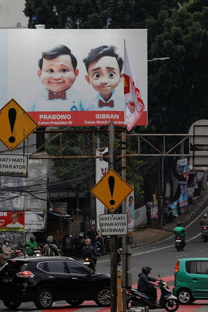 Indonesia: Politicians as comic characters