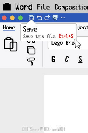 CTRL+S