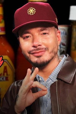 J Balvin Rides A Heat Rollercoaster While Eating Spicy Wings