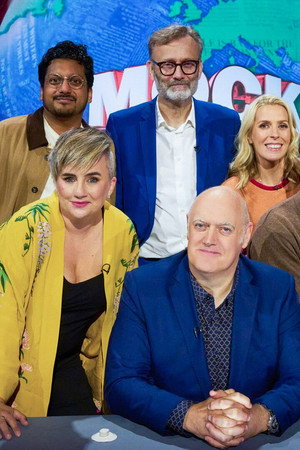 Rhys James, Hugh Dennis, Scott Bennett, Sara Pascoe, Laura Lexx and Ahir Shah