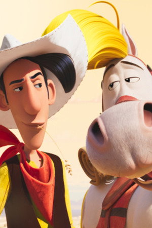 Lucky Luke dans Bienvenue à Fanga Town