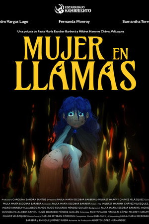Mujer en llamas