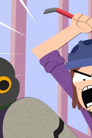 Suction Cup Man Fights a Bird