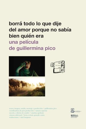 Borrá todo lo que dije del amor porque no sabía bien quién era