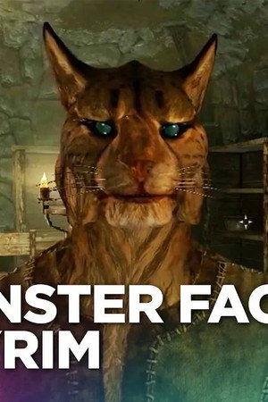 Exploring Skyrim with Garfield