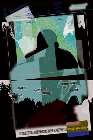 Nueve matices diferentes de un mismo color