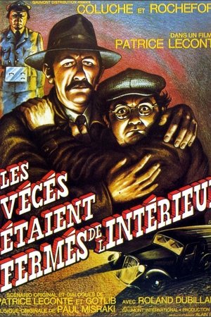 Les vécés étaient fermés de l'intérieur
