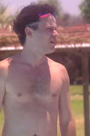 Celebrities at a Restaurant, Woman Man and Woman, Sharks in the Pool and More