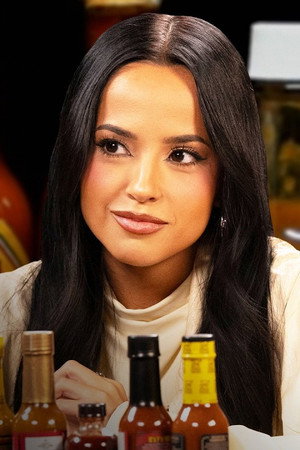 Becky G Conquers the Heat While Eating Spicy Wings