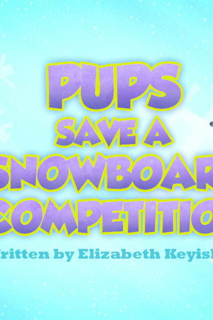 Pups Save a Snowboard Competition