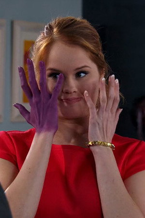 Caught Purple Handed