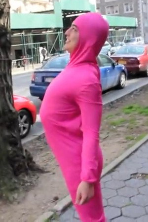 Pink Guy Makes Friends