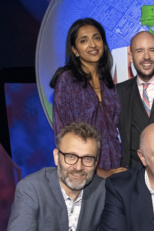 Tom Allen, Ed Gamble, Kerry Godliman, Rhys James, Sindhu Vee