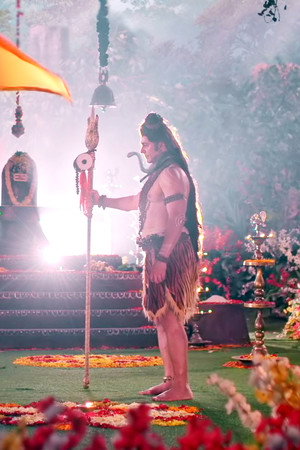 Lord Shiva Meets Hanuman