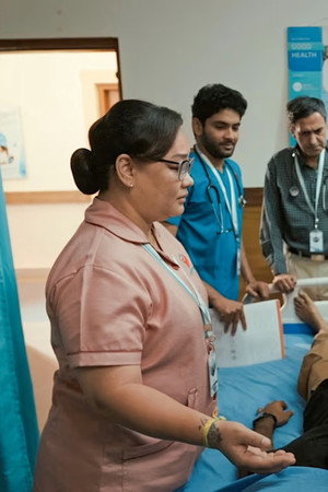 Tension in Scrubs