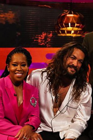 Jason Momoa, Emilia Clarke, Regina King, Ross Noble