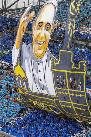 Tifo, the stadium mural