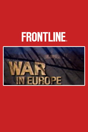War in Europe poster