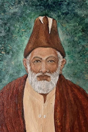 Portrait of Mirza Ghalib
