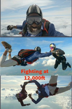 Fighting at 12,000ft poster
