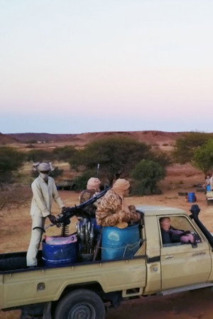 Captured in Sudan poster