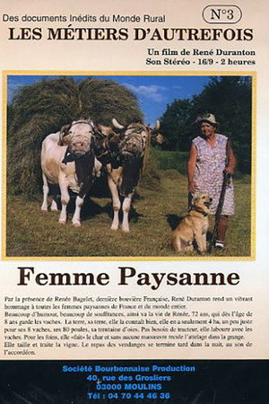 Les métiers d'autrefois : Femme Paysanne poster