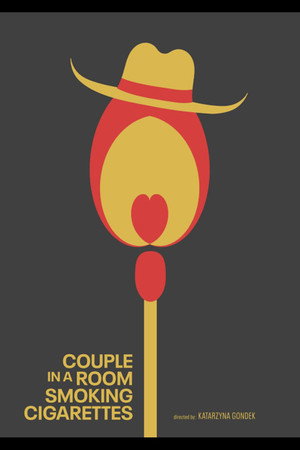 Couple in a Room Smoking Cigarettes poster