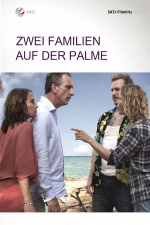 Zwei Familien auf der Palme