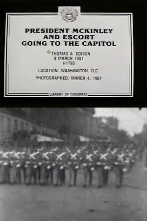 President McKinley and Escort Going to the Capitol