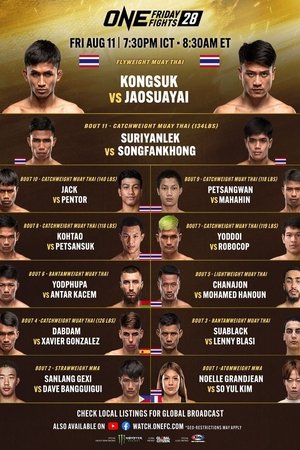 ONE Friday Fights 28: Kongsuk vs. Jaosuayai