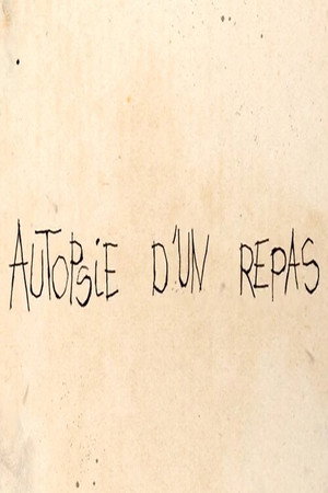 Autopsie d'un repas poster