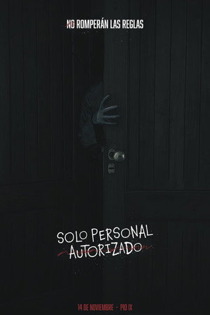 Solo Personal Autorizado poster
