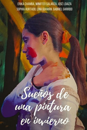 Sueños de una pintura en invierno poster