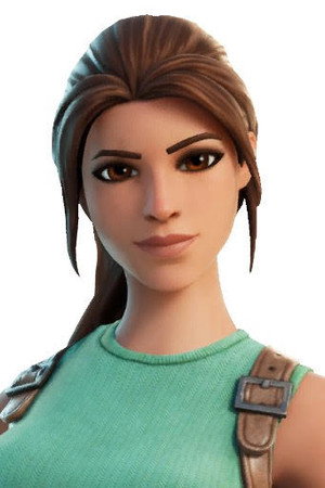 Portrait of Lara Croft
