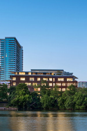 A Building Shaped by Light: Austin Central Library poster