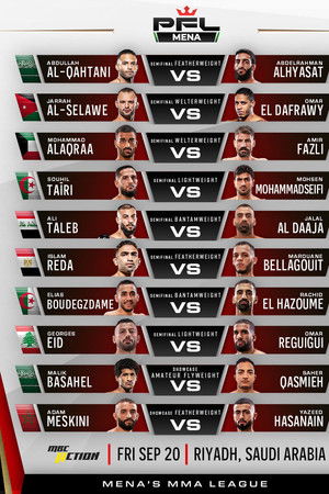 PFL 2024 MENA #3: Playoffs -  Al-Qahtani vs. Alhyasat