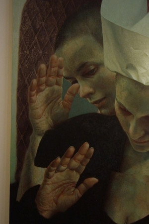 Four Paintings by Edward Povey: Sequence and Sisters poster