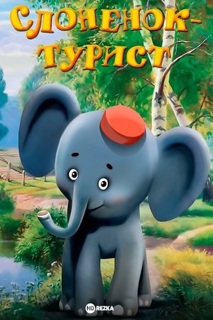 A Little Elephant Is a Tourist